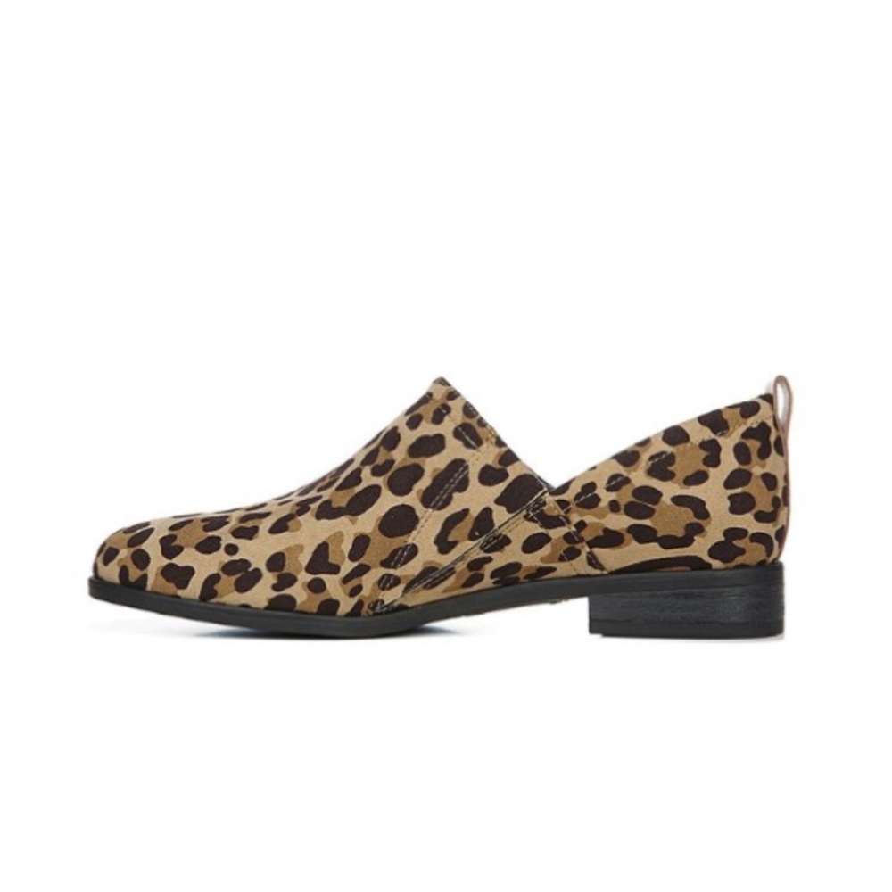 NWT Dr. Scholl’s Tan & Black Leopard Ruler Bootie Womens Size 7.5 - Picture 3 of 7